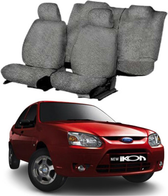 Chiefride Cotton Car Seat Cover For Ford Ikon(All Detachable Headrest, With Back Seat Arm Rest, 5 Seater, 2 Back Seat Head Rests)