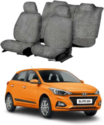 Chiefride Cotton Car Seat Cover For Hyundai Elite i20(All Detachable Headrest, With Back Seat Arm Rest, 5 Seater, 2 Back Seat Head Rests)