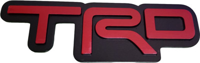 Cloudsale Emblem for Car(Red, Black)