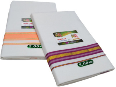Mps cotton cool Solid Men Dhoti