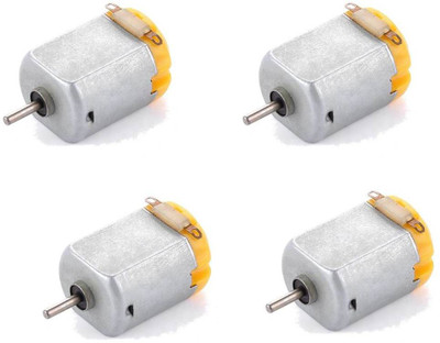 INSIGNIA LABS 3V 0.2A Mini Electric Motor for DIY Toys (PACK OF 4) Electronic Components Electronic Hobby Kit