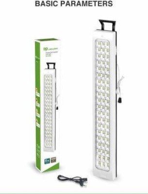 HASRU DPM 720B PORTABLE RECHARGEABLE EMERGENCY LED LIGHT(6 WATT)Energy Saving( LED:60 LEDs) Large Capacity Battery:3200mAh Rechargeable Battery Auto-on When Blackout Built-in Hook Lantern Emergency Light (WHIT) Lantern Emergency Light (WHIT) 8 hrs Torch Emergency Light(White)