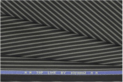 Raymond Poly Viscose Striped Trouser Fabric