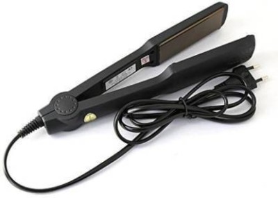 Chitransh KM-329 Hair Straightener Professional KM329 Ceramic Electric Hair Straightener Temperature Control C28 Hair Straightener(Black)