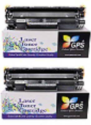 GPS Colour Your Dreams Laserjet Pro M1136 MFP / CC388A / 88A Toner Pack Of 2 Pcs Black Ink Toner