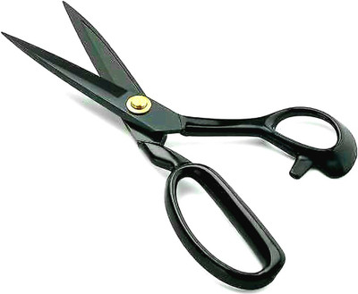zm store HIGH CARBON TAIORING SCISSOR 10''INCH Scissors (Set of 1, Black) Scissors(Set of 1, Black)