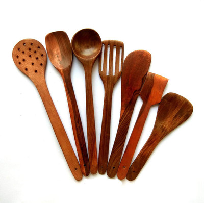 Doon Furniture House Non chemical , non toxic wooden spoon set of 7 for kitchen lovers Wooden Serving Spoon, Cream Spoon, Dessert Spoon, Ice-cream Spoon, Salad Spoon Set(Pack of 7) Doon Furniture House Non chemical , non toxic wooden spoon set of 7 for kitchen lovers Wooden Serving Spoon, Cream Spoon, Dessert Spoon, Ice-cream Spoon, Salad Spoon Set(Pack of 7)