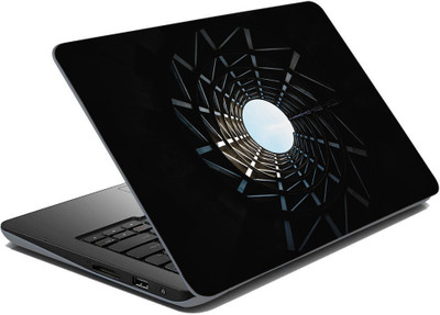 BPDESIGNSOLUTION Spider Printed Full Panel Laptop Skin Sticker Vinyl Fits Size Up to 15 inches No Residue, Vinyl Laptop Skin Compatible for 15.6 inch(Theme: Patterns)