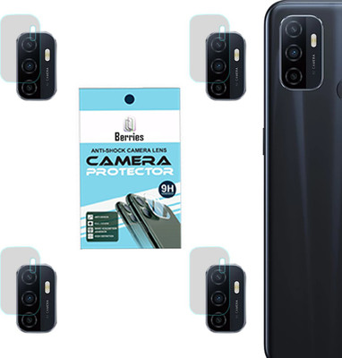 BERRIES Back Camera Lens Glass Protector for OPPO A53(Pack of: 4)