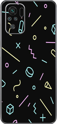 Toppings Xiaomi Redmi Note 10S Mobile Skin(Multicolor)
