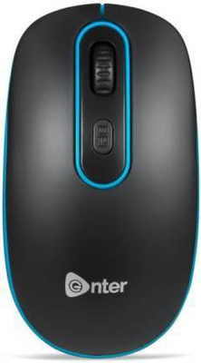 Enter Swish Wireless Optical Mouse(2.4GHz Wireless, Black)