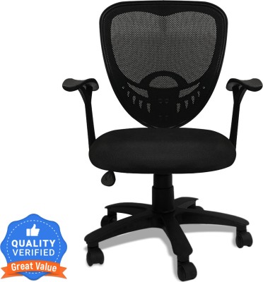 SAVYA HOME DELTA Fabric Office Executive Chair(Black, DIY(Do-It-Yourself))