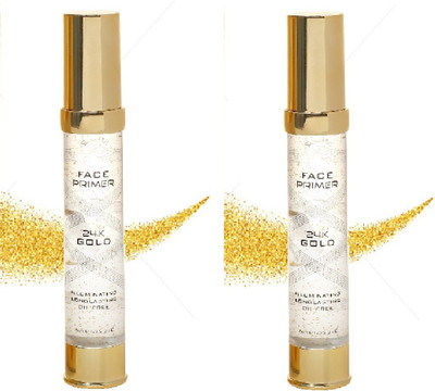 MYEONG 24K GOLD MAKEUP BASE GEL OIL FREE FACE PRIMER COMBO Primer  - 60 ml(TRANSAPARENT)