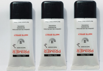 MYEONG CONTROLS OIL & BLURS PORES NO PARABEN HYDRATING GEL PRIMER COMBO OF 3 Primer  - 90 ml(TRANSAPARENT)
