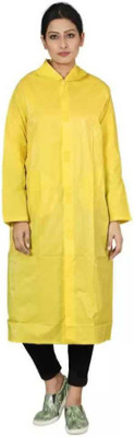 Tritika Solid Women Raincoat