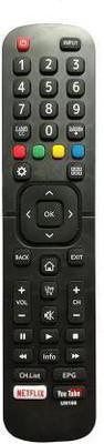 Akshita Compatible UN166 LED LCD Smart TV HDTV Universal Remote Control ( Chake Image With Old Remote ) LLOYD Remote Controller(Black)