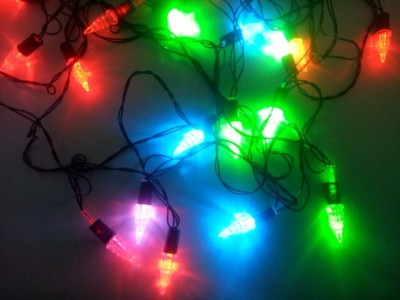 U.R.M. Enterprises 50 LEDs 12.19 m Multicolor Steady Bulb Rice Lights(Pack of 1)