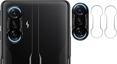 raxxy Back Camera Lens Glass Protector for Xiaomi Poco F3 GT(Pack of: 2)