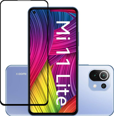 MobileBukket Edge To Edge Tempered Glass for Xiaomi Mi 11 Lite(Pack of 1)