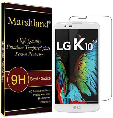 MARSHLAND Tempered Glass Guard for lg k10(Pack of 1)
