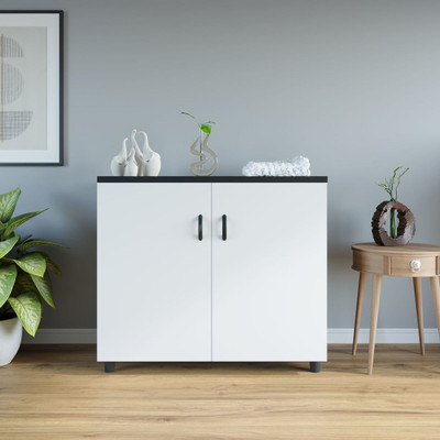 45% OFF on Home Full Engineered Wood Shoe Rack(Multicolor,