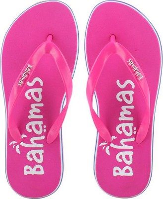 BAHAMAS Women Slippers(Pink , 4)