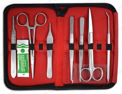 ARINEO PREMIUM QUALITY DISSECTION KIT 8PC Utility Forceps