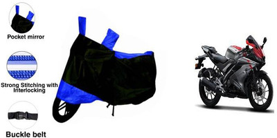 PRPaccessories Waterproof Two Wheeler Cover for Yamaha(R15 V3, Multicolor)