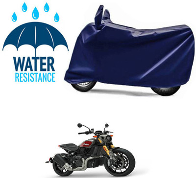 RONISH Waterproof Two Wheeler Cover for Indian(FTR 1200, Blue)