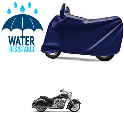 RONISH Waterproof Two Wheeler Cover for Indian(Chief Classic, Blue)