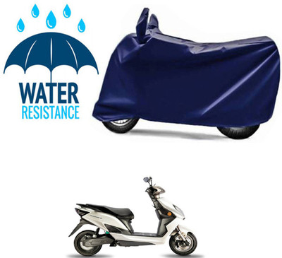 Mdstar Waterproof Two Wheeler Cover for Evolet(Derby, Blue)
