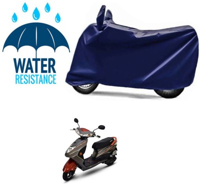 RONISH Waterproof Two Wheeler Cover for Okinawa(Ridge Plus, Blue)