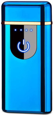 XITARA usb lightr Ultra Slim USB Charging Touch Sensor Cigarette Pocket Lighter(Blue)