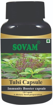 SOVAM Overall Wellness Tulsi Pure Extract capsules(120 Capsules)