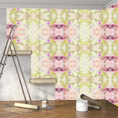 BPDESIGNSOLUTION Classics Multicolor Wallpaper(244 cm x 41 cm)