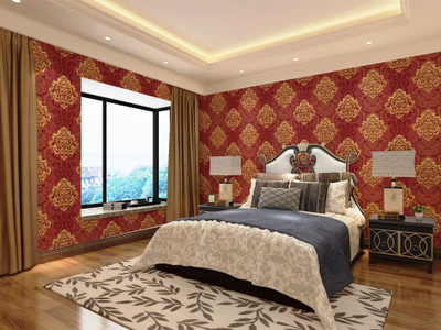 Eurotex Classics Multicolor Wallpaper(1000 cm x 57 cm)