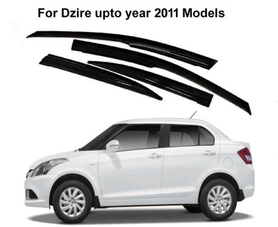 Kunj Autotech For Front, Rear Wind Deflector(Tinted Maruti Swift Dzire)