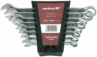 Carolus 1694634 Double Sided Combination Wrench(Pack of 8)