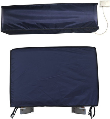 KingMatters Air Conditioner  Cover(Width: 83 cm, Dark Blue)
