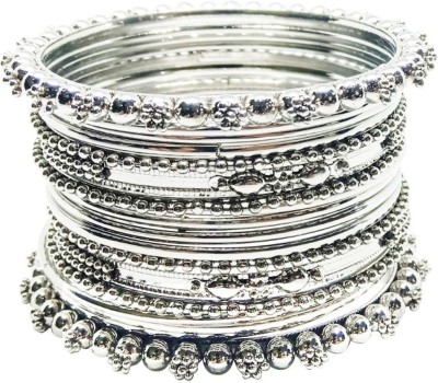 Chrishan Alloy Gold-plated Bangle Set