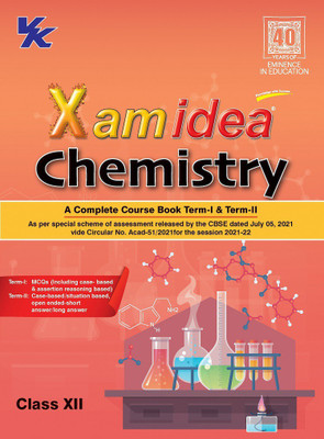 Xam Idea Chemistry Cbse Class 12(English, Paperback, unknown)