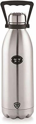 cello 1500 ml Steel Bottle(Pack of 1, Silver)