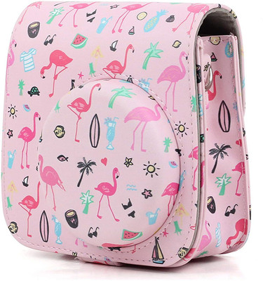 Stela MINI 11 INSTAX CAMERA POUCH Camera Bag (Watermelon flamingos)  Camera Bag(Pink)