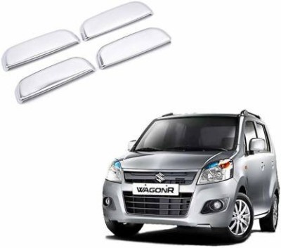 HOTRENZ CHROME DOOR HANDLE COVER FOR MARUTI WAGONR Car Grab Handle Cover