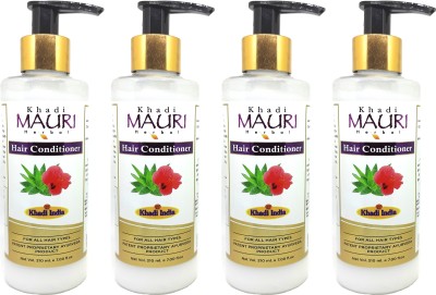 Khadi Mauri Hair conditioner - Pack of 4(840 ml)