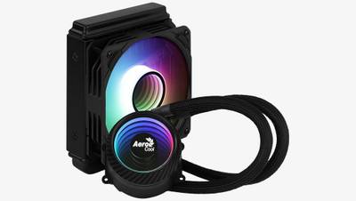 AeroCool Mirage L120 120MM ARGB Liquid Cooler  (Black)
