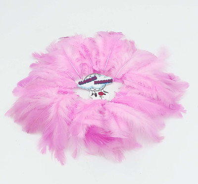 CLOUDED HOBBIES Pack of 100 Decorative Feathers(6 Synthetic Material)
