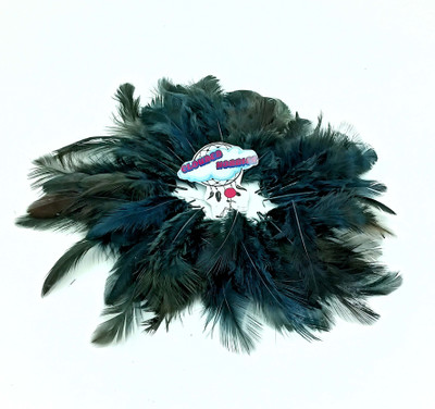 CLOUDED HOBBIES Pack of 100 Decorative Feathers(6 Synthetic Material)