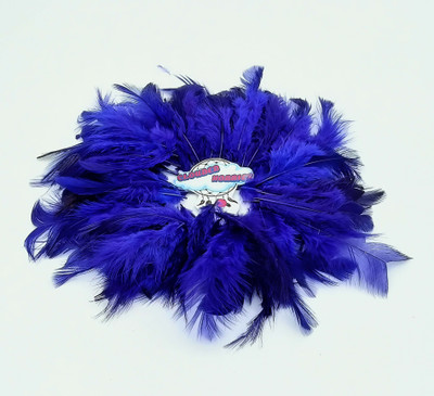 CLOUDED HOBBIES Pack of 100 Decorative Feathers(6 Synthetic Material)