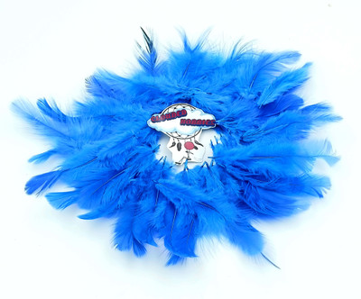 CLOUDED HOBBIES Pack of 100 Decorative Feathers(6 Synthetic Material)